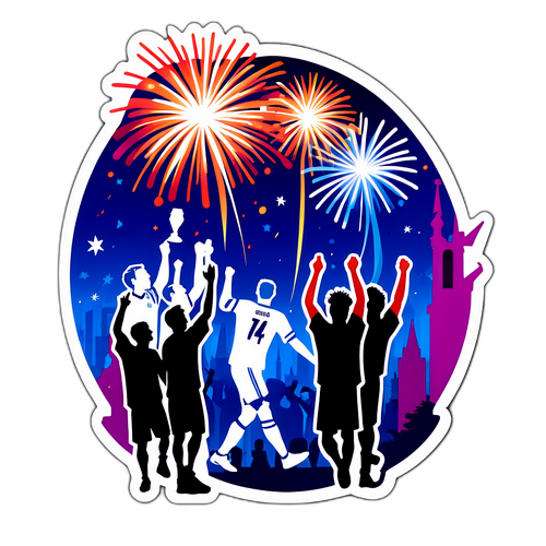 Sticker ya Ushindi wa Real Madrid