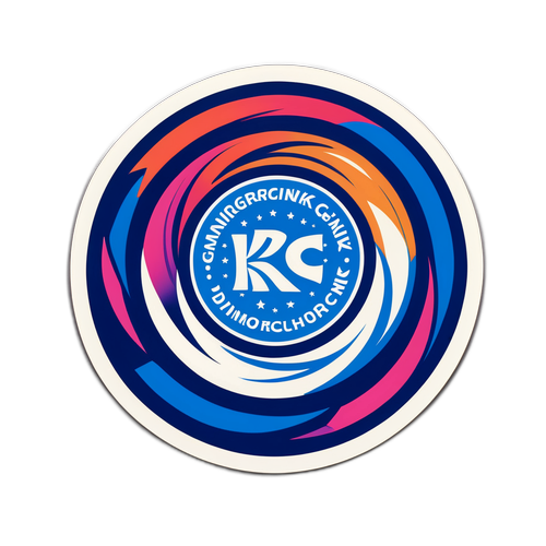 Energetischer Aufkleber für KRC Genk – Dinamo