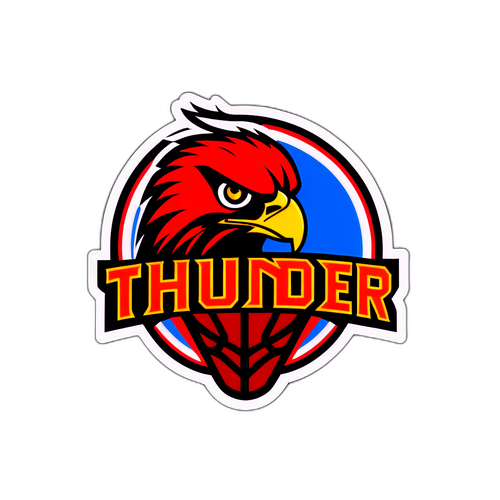 Adesivo Dinâmico para Hawks x Thunder