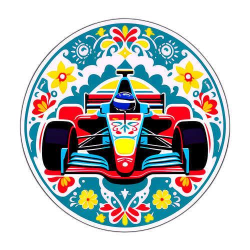 墨西哥文化主題的F1賽車設計