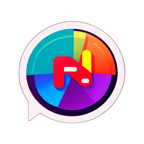 Sticker mit dem RTL+ Logo und einem Play-Button