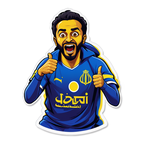 ¡Increíble! La Pasión de un Fanático de Al-Nassr Que Dejó a Todos Sin Palabras en el Partido Contra Al Ain!