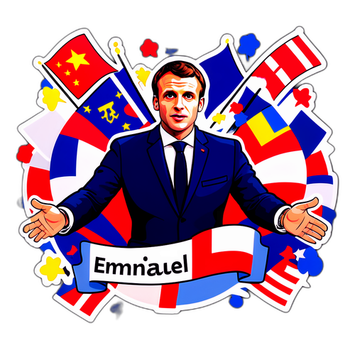 Emmanuel Macron en discours