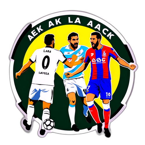 Моменти матчу Кристал Пелас – АЕК Ларнака