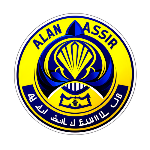 Яскраве зображення логотипу футбольного клубу "Аль-Наср"