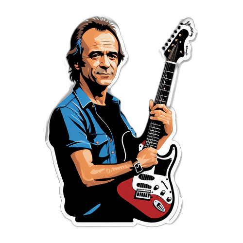 Portrait artistique de Jean-Jacques Goldman