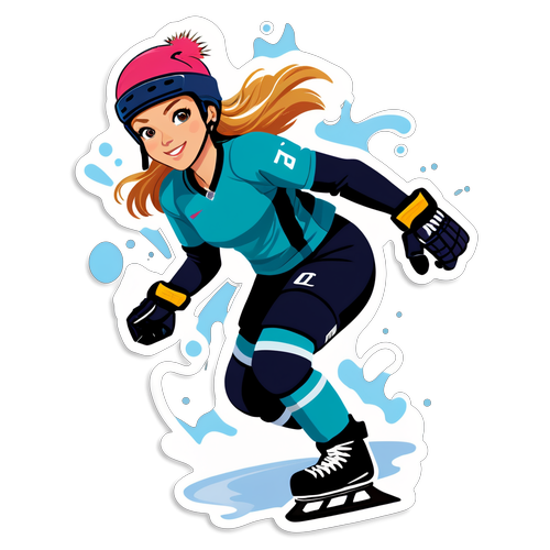 Jessica Campbell : La Passsion du Patinage sur Glace Capturée en Action!