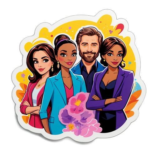 Uma obra inspiradora com os personagens de 'Dona de Mim'