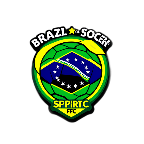 Bendera ya Brazil iliyounganishwa na Mpira