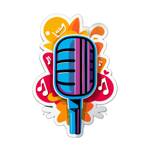 Стикер, посвященный шоу "Голос. Дети"