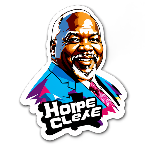 Empowerment through Hope: T.D. Jakes Sticker