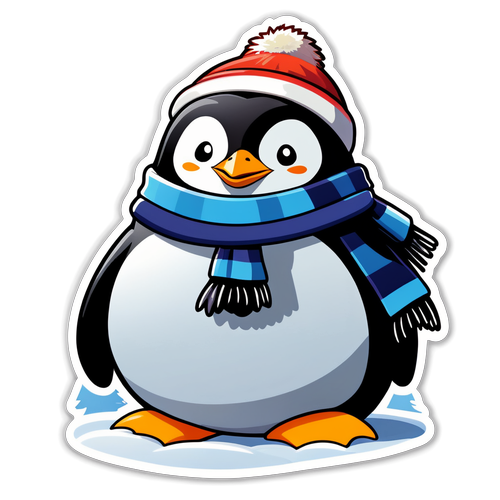 ¡El Pingüino Más Adorable del Invierno! Descubre Su Encanto Inigualable