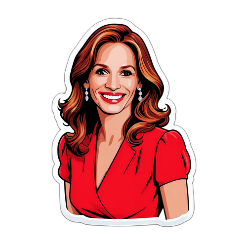 Julia Roberts med citatet "Le lysande"