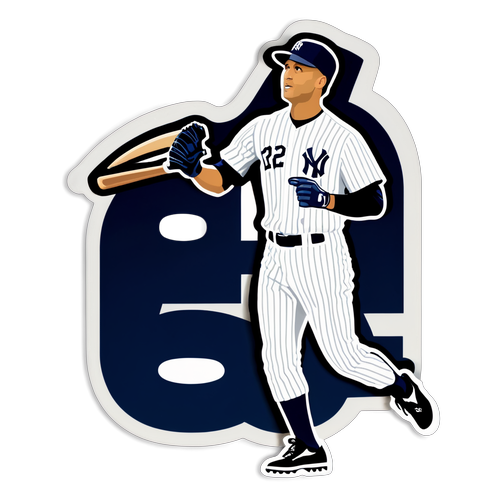 Tribute Sticker to Derek Jeter