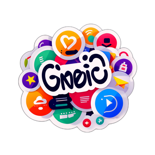 Onedio İçin Renkli Stickers