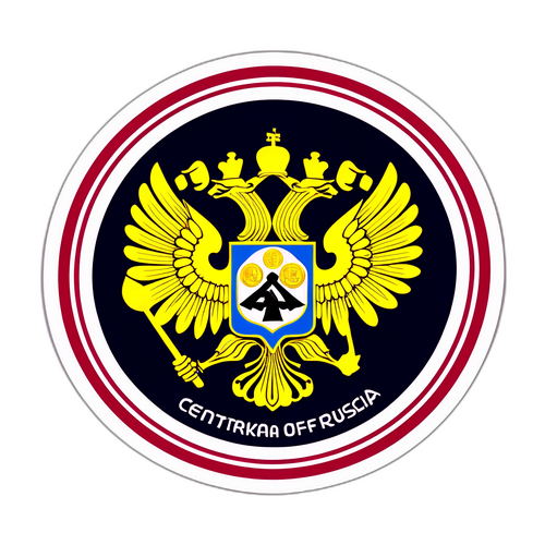 Стикер с логотипом Центрального банка России