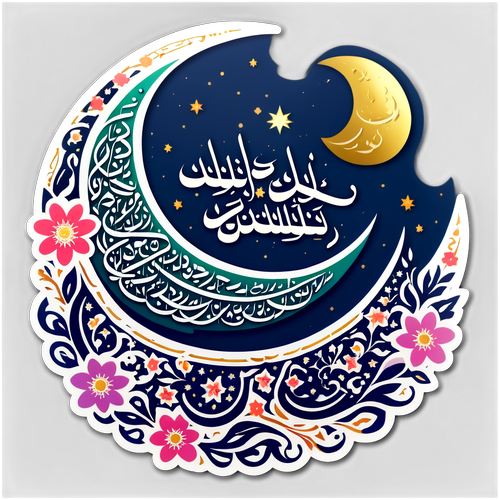Stiker Kaligrafi Elegan Khutbah Jumat Dzulhijjah