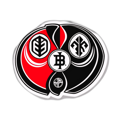 Sticker de rivalitate Bayer și Eintracht Frankfurt