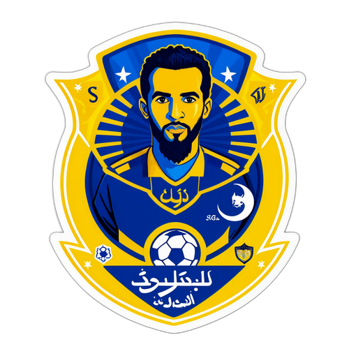 สติกเกอร์ทีม Al-Nassr และ Al-Shabab