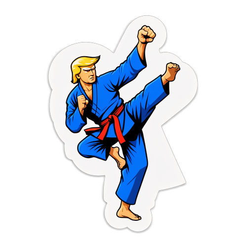 Unleash Your Inner Warrior: The Must-See Martial Arts Sticker That Inspires Confidence and Strength!