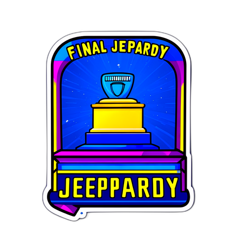 Sticker a tema Jeopardy: Final Jeopardy!