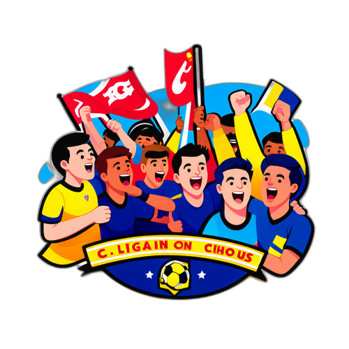 Sticker Cổ Vũ Trận Đấu Bóng Đá