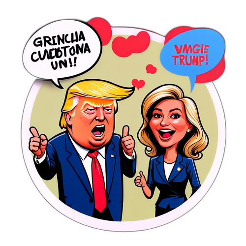 Un dibattito leggero tra Giorgia Meloni e Donald Trump