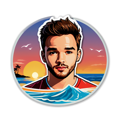 Serene Sunset Tribute to Liam Payne