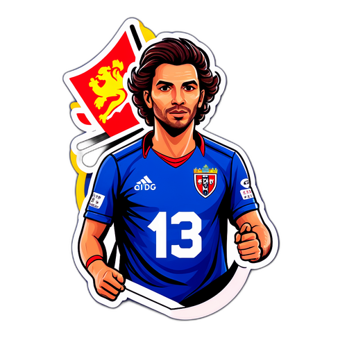 Adesivo Giorgian De Arrascaeta