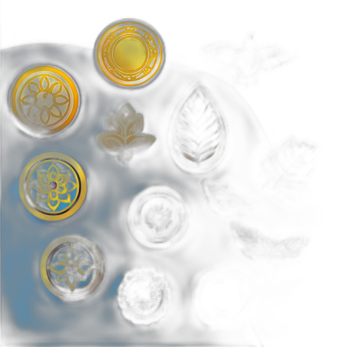 การทำทองในการงานฝีมือ: คอลเลกชันของสติกเกอร์สำหรับเครื่องประดับทองทำมือ