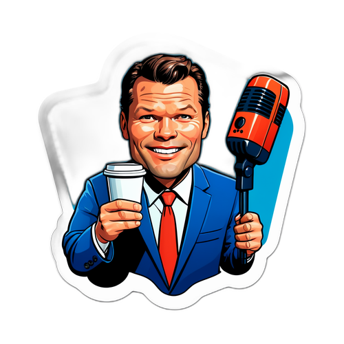 En morsom karikatur av Morten Hegseth