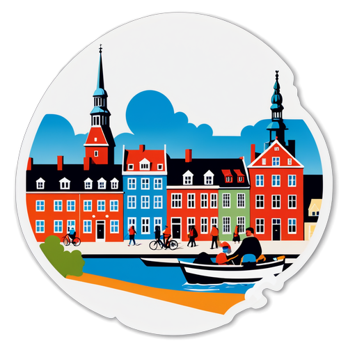 Smukt udsigt over København