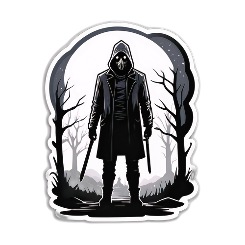 Sticker inspirowany 'Silent Hill'