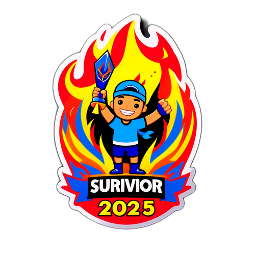 Survivor 2025 Şampiyonu Stickerı