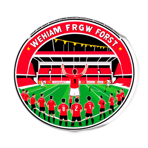 Stiker Berwarna-warni Membawa Momen Menarik Wrexham vs. Nottingham Forest
