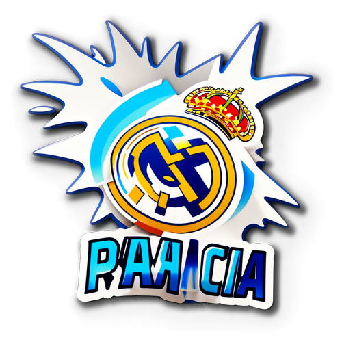 Sticker mostrando 'Final Real Madrid vs Pachuca'