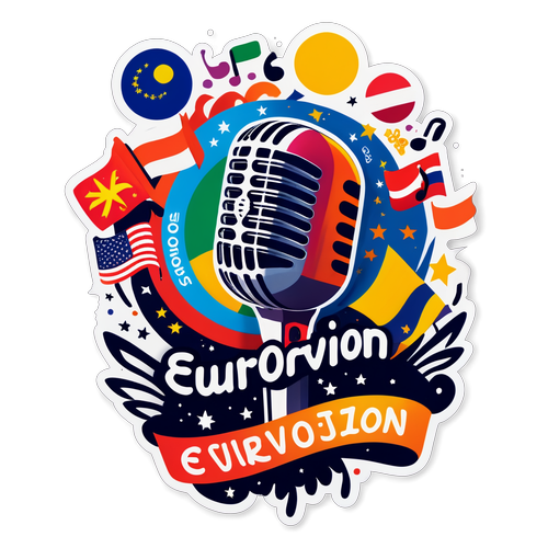 En morsom og leken design for Eurovision 2025