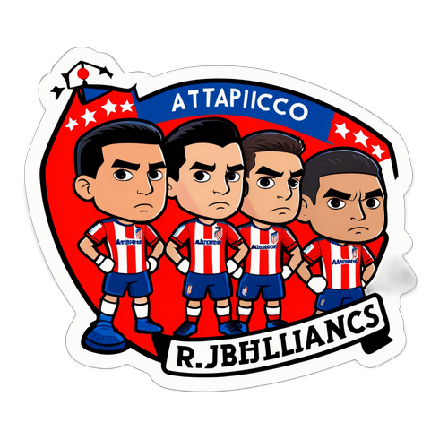 สติกเกอร์ทีมแอตเลติโก มาดริด