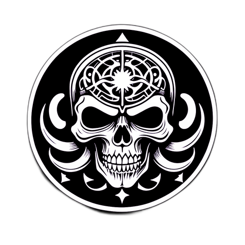 Zwarte Sabbath Logo Sticker