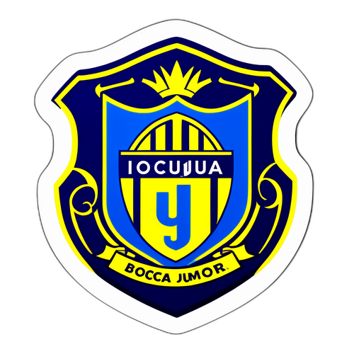 Adesivo vibrante Boca Juniors