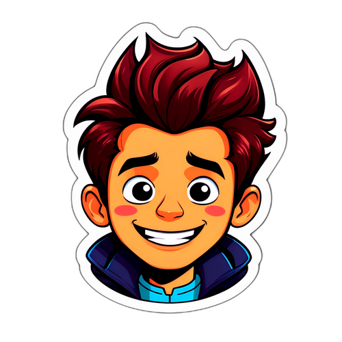 Versi Kartun Lucu Jefri Nichol