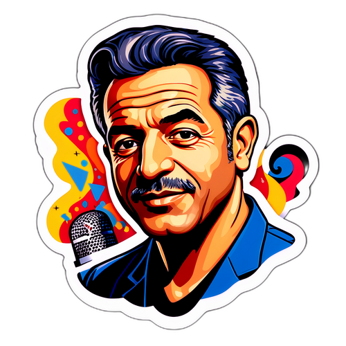 ש sticker של שלמה ארצי