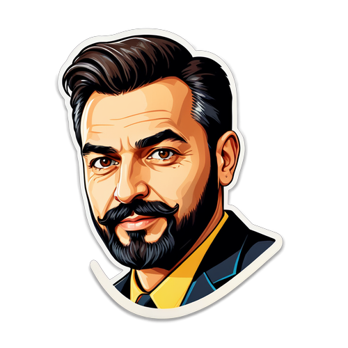 Aslıhan Güner Portre Sticker