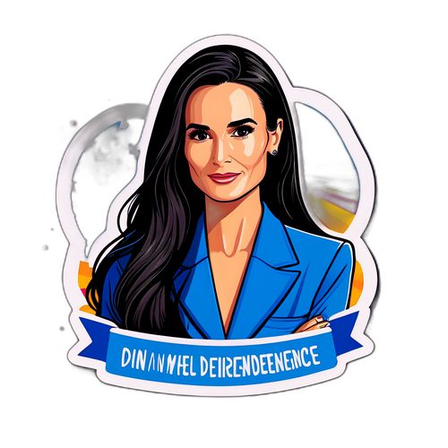 Demi Moore karakter inspiráló idézettel