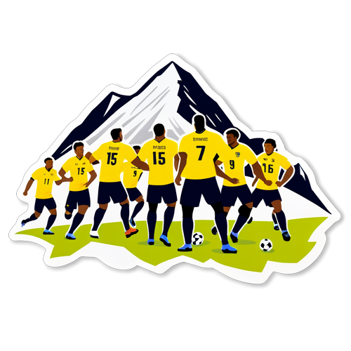 Desenho do time 'Os Mais Fortes'