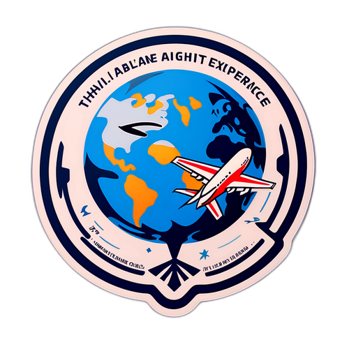THY Uçuş Deneyimini Sembolize Eden Sticker