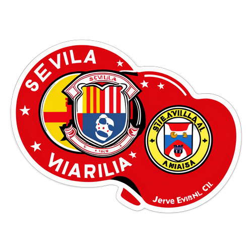 A Sevilla-Villarreal mérkőzés matricája