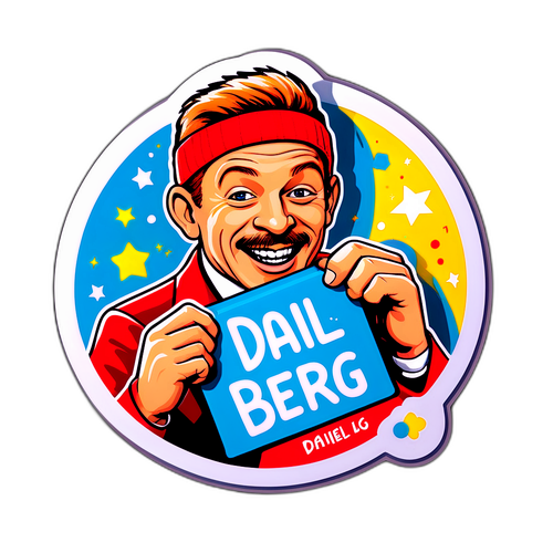 Dániel Berg vicces emlékek matricája