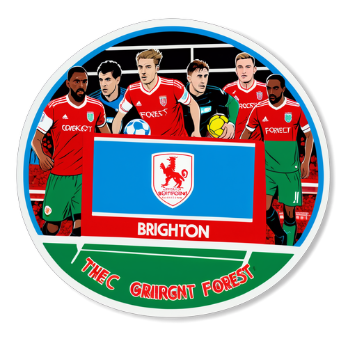 Sticker cho trận Nottingham Forest vs Brighton