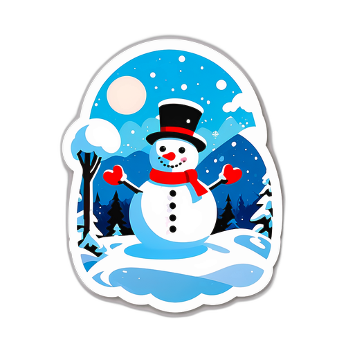 Design di paesaggio innevato per 'previsioni neve'